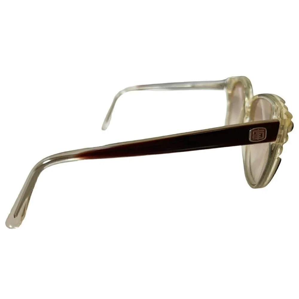 Emilio Pucci Vintage 70s Women’s Oversized Sunglasses Brown Oversized PC 843